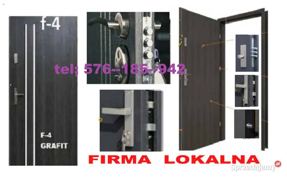 Drzwi drewniane i metalowe ZEWNĘTRZNE