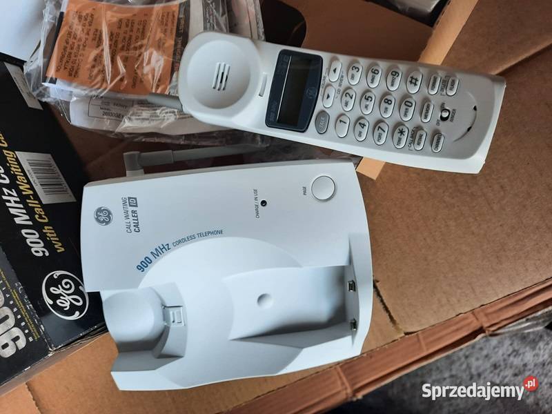 Telefon NOWY stacjonarny bezprzewodowy GE 900MHz Andrespol