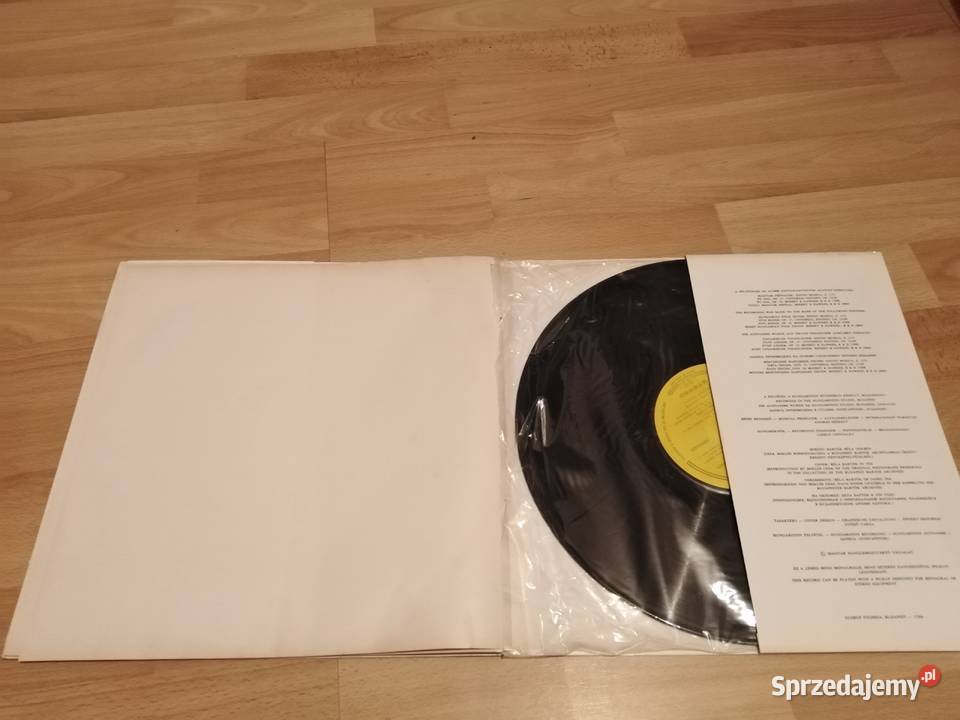 Bartok Bela Muzyka Klasyczna 1980 Wałbrzych