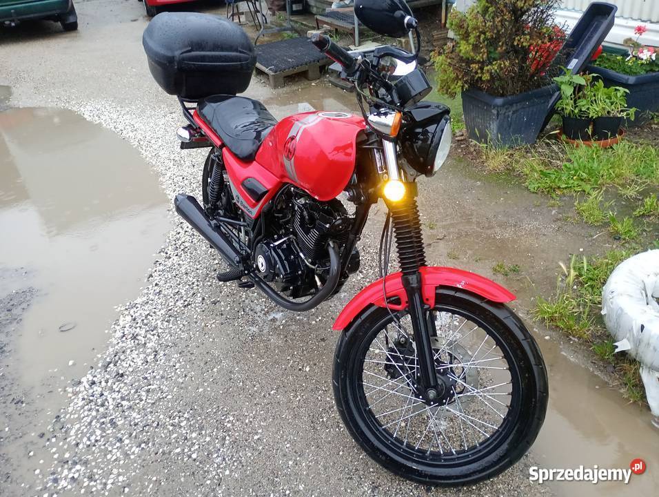 Okazja Motor Barton 3 kask kufer nowy Aku Wrocław