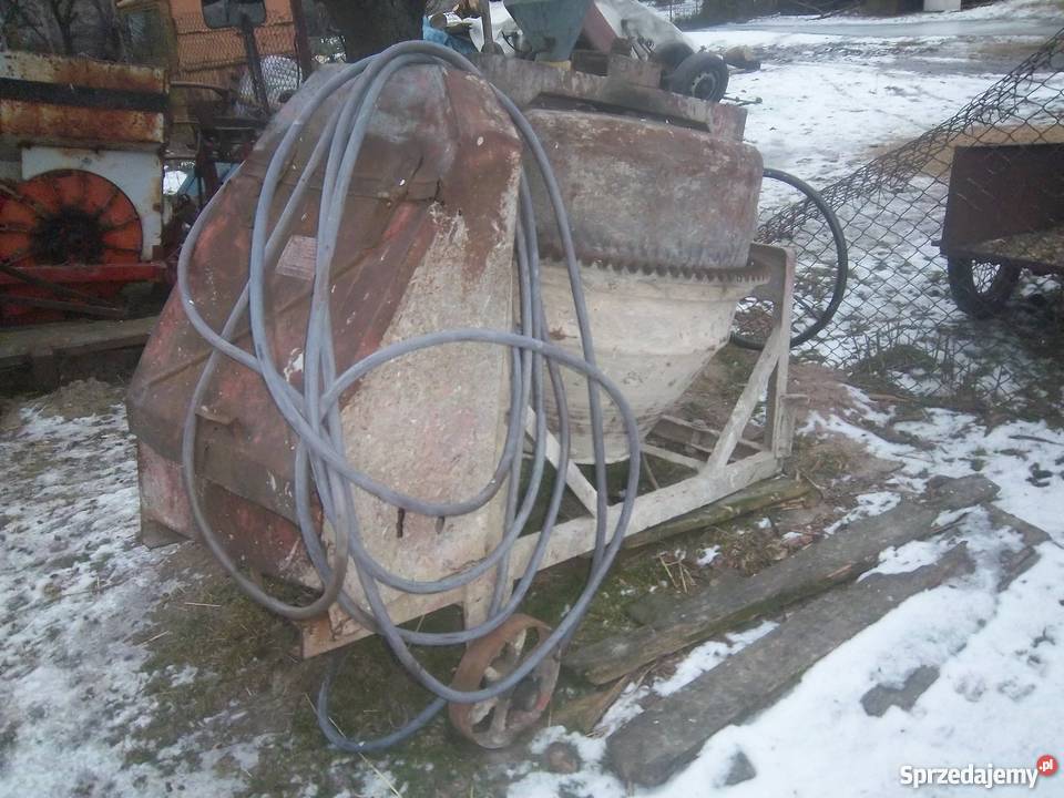 betoniarka 200 l 380v Miedźno