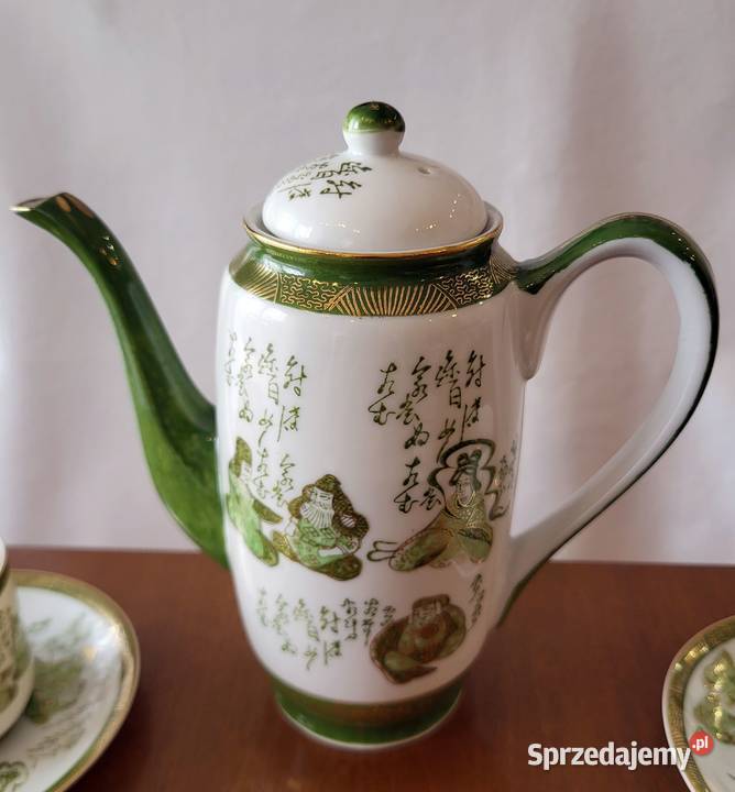 Kolekcjonerska porcelana japońska Kutani serwis zachodniopomorskie Szczecin
