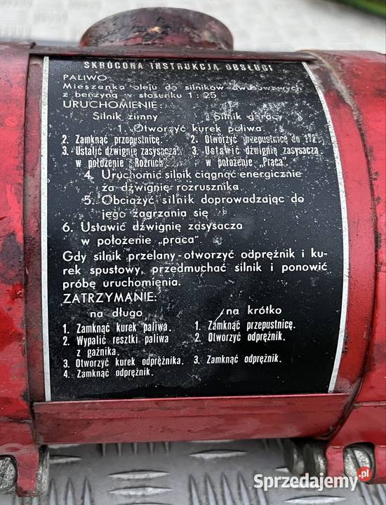 Zbiornik paliwa bak do traktorka Dzik motopompa Zbiorniki Lubliniec