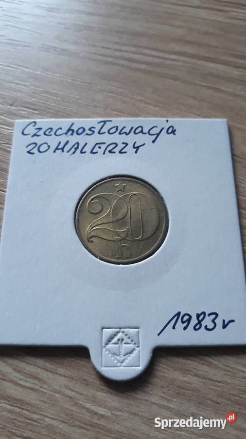 20 Halerzy Czechosłowacja 1978 r i 1983 r Konin