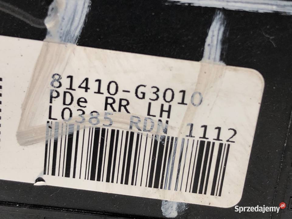 ZAMEK DRZWI LEWY TYŁ HYUNDAI i30 Kombi