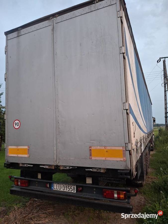 Naczepa burto firanka kogel burtowa 27kg