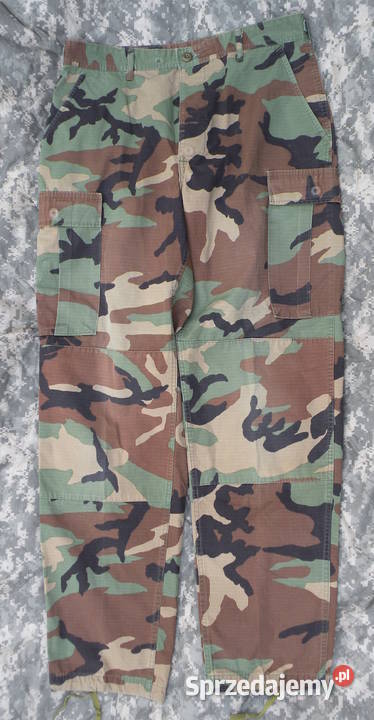 Spodnie BDU woodland medium long ripstop Wrocław