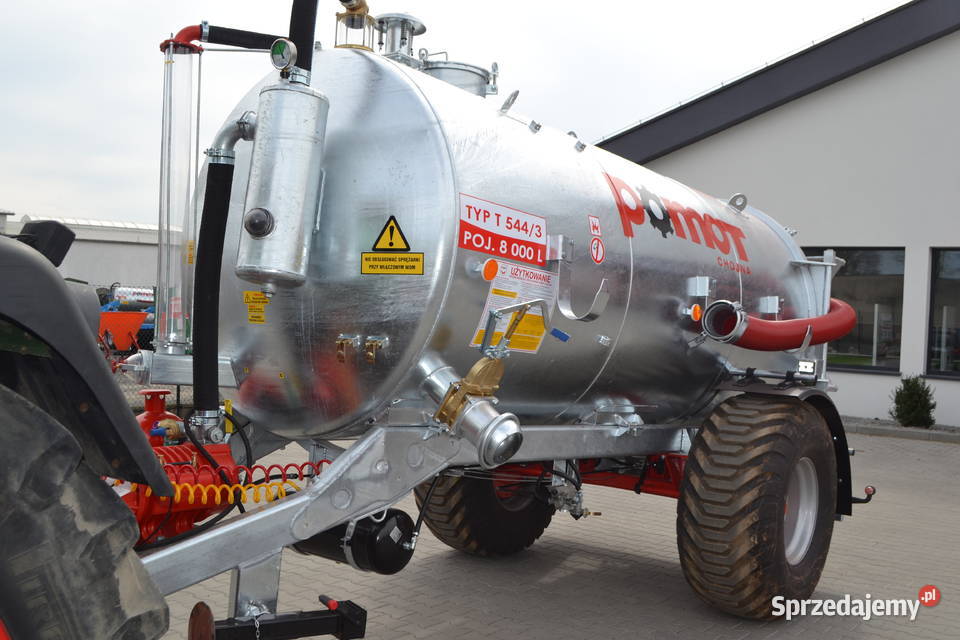 Wóz asenizacyjny beczkowóz 8000 l POMOT Olesno