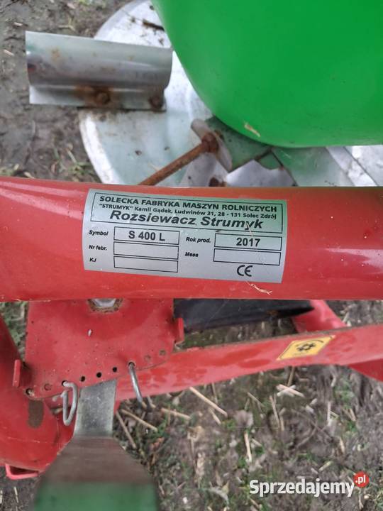 Rozsiewacz do nawozu Rozsiewacze nawozów świętokrzyskie Budziska