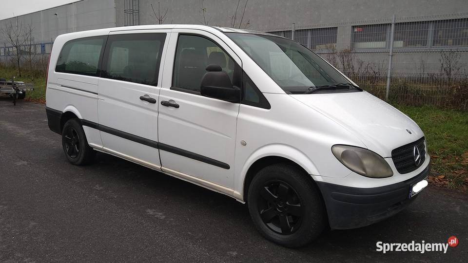 mercedes vito 2007r 22 cdi 6 osobowy long długi Szczecin