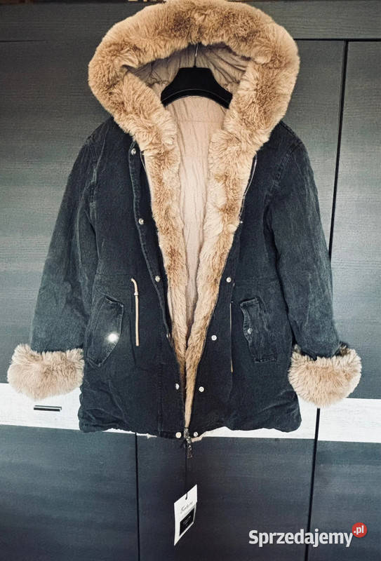 Kurtka damska zimowa dwustronna ocieplana z Szczecin