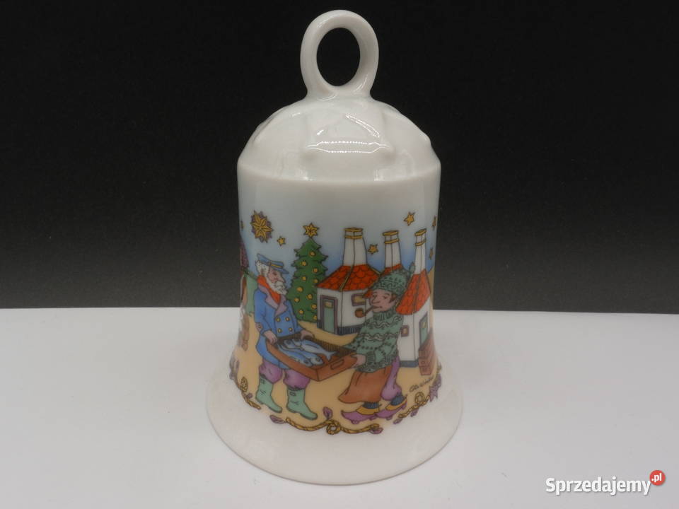 Dzwonek świąteczny porcelana HUTSCHENREUTHER z Raszków