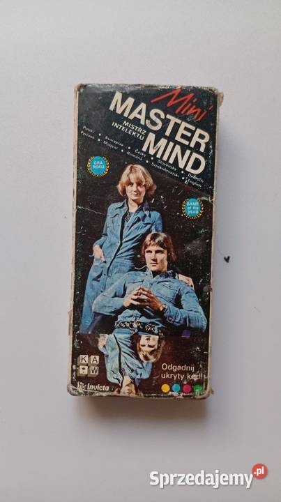 Gra Mini Master Mind z 1972 roku Pruszków