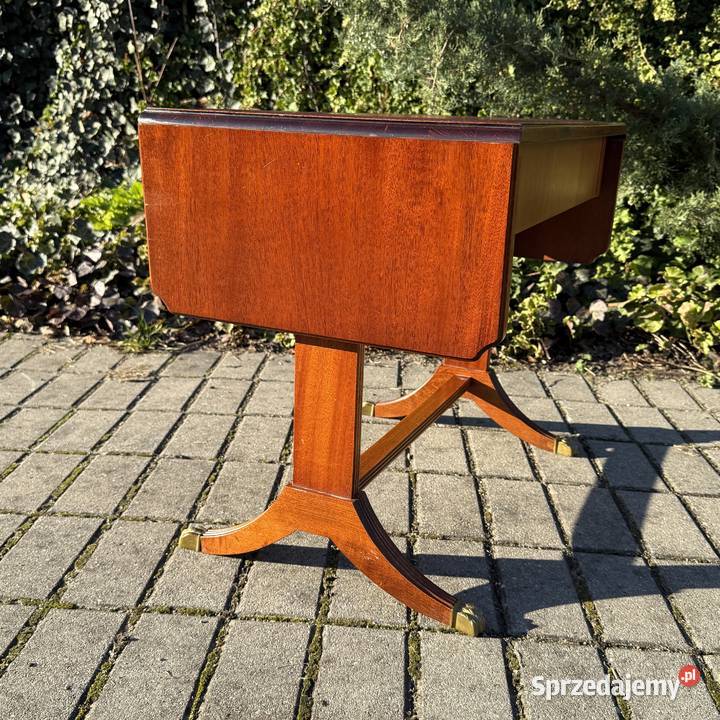 ARTexpert Stylowy angielski stolik klapowy Dobrzany