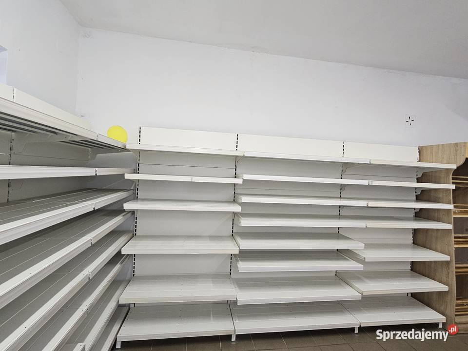 Regały modułowe metalowe sklepowe Malbork sprzedam
