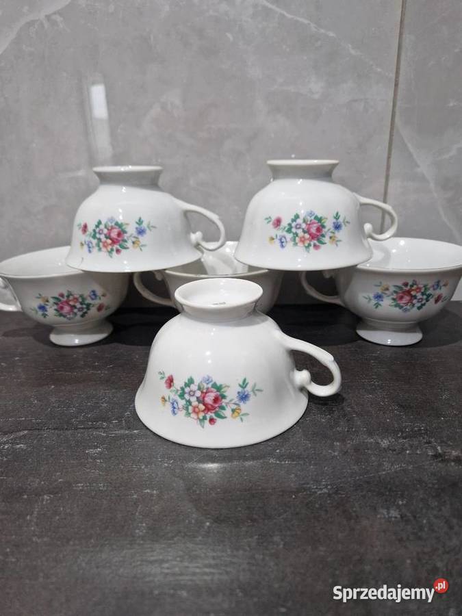 Filiżanki porcelana Karolina Świdnica