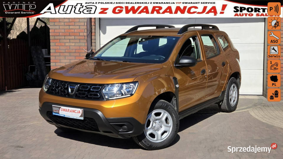 Dacia Duster 16 115 Salon mały przebieg 56 ESP łódzkie Aleksandrów Łódzki
