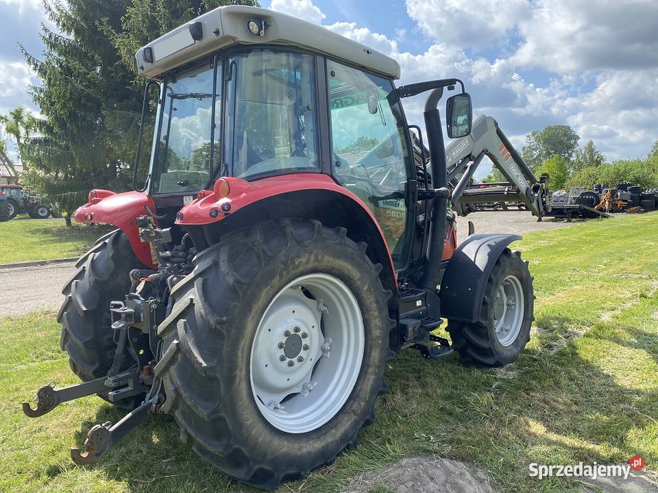 MASSEY FERGUSON 5609 DYNA4 2015r z ładowaczem Biała