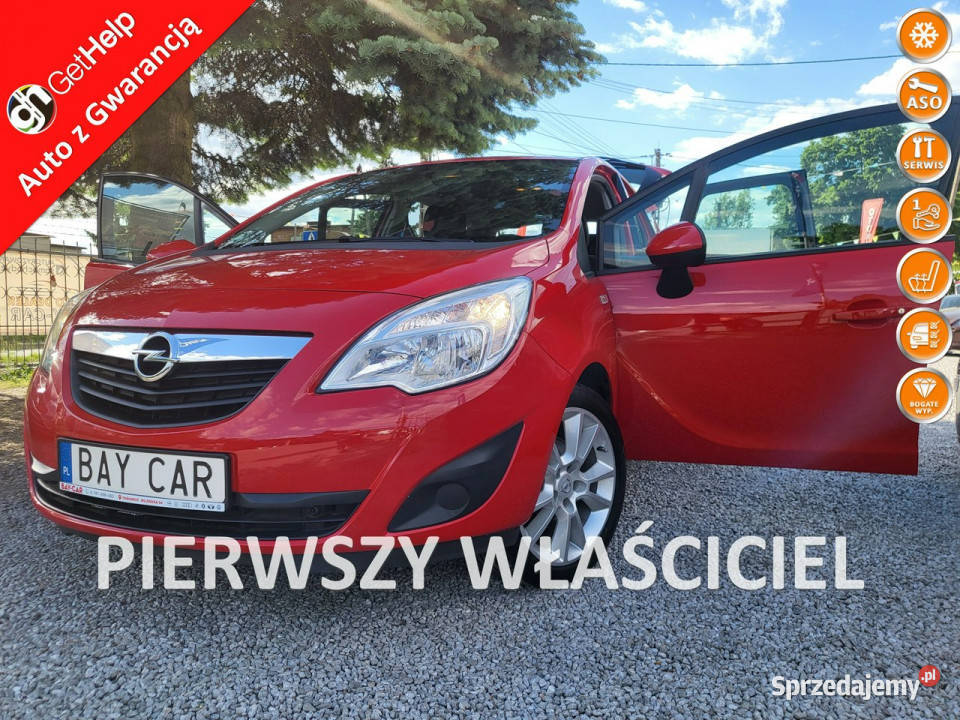 Opel Meriva 14 100 100 I Właściciel 100 Przebieg elektryczne lusterka