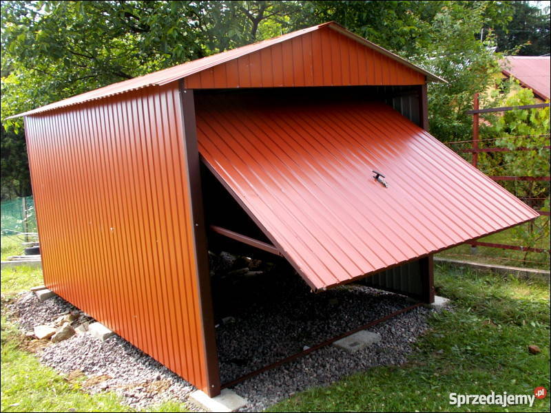 Graż blaszany 3x5 Garaz na budowę samochód KRAJ Pozostałe Kraków