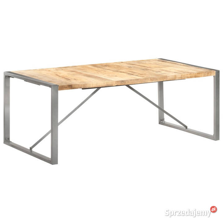 Stół jadalniany 200x100x75 surowe lite drewno Warszawa