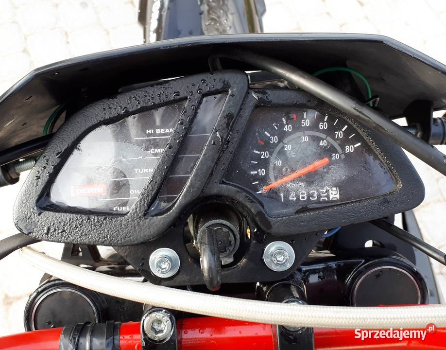 Derbi Senda 7050 AIRSAL DOINWESTOWANA Yamaha czarny Gardeja