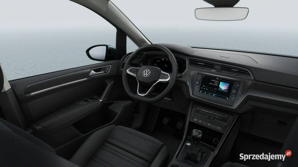 Volkswagen Touran Highline 15 TSI EVO 150 relingi dachowe Łódź