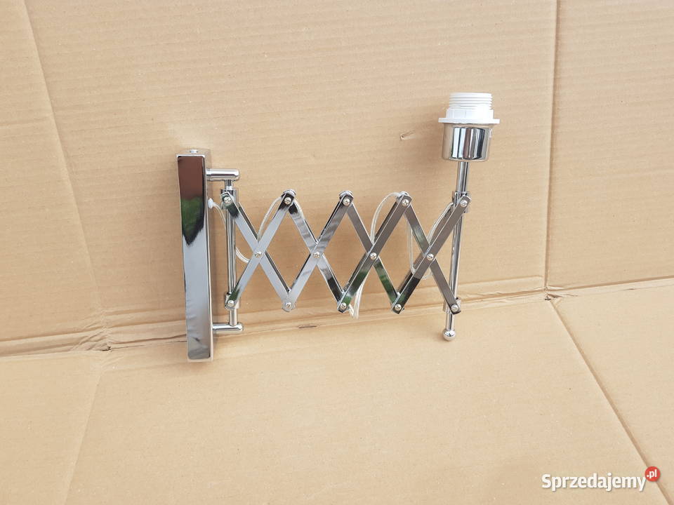 Kinkiet ścienny do czytania HARMONIA chrom E27