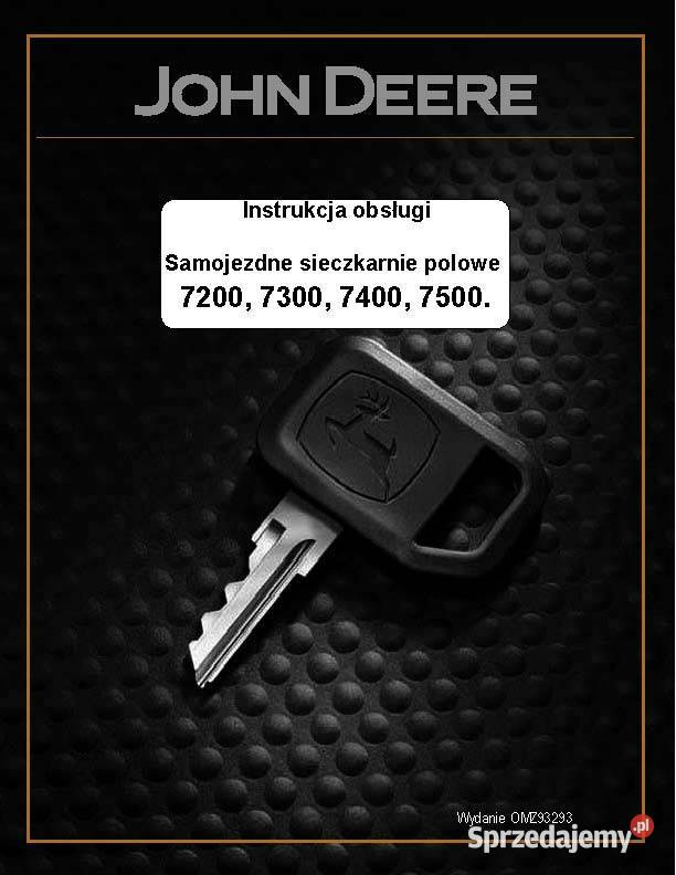 Instrukcja obsługi John Deere 7200 7300 7400