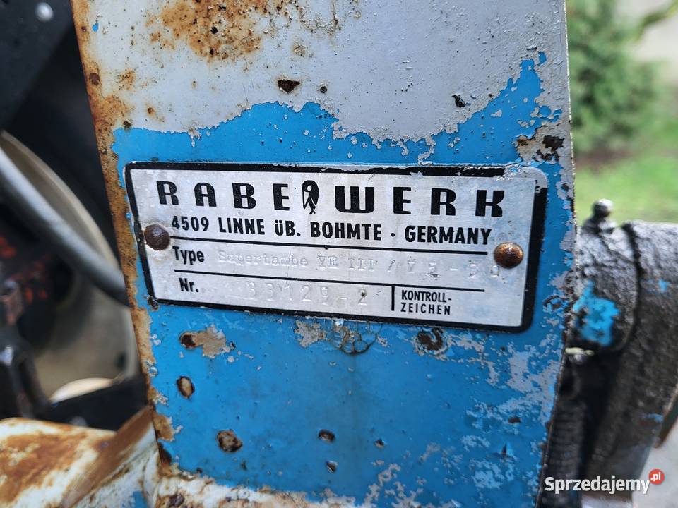 Pług 2 skibowy obrotowy Rabewerk kverneland Osięciny