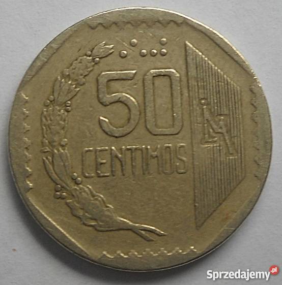 PERU50 CENTIMOS1991 r Legionowo