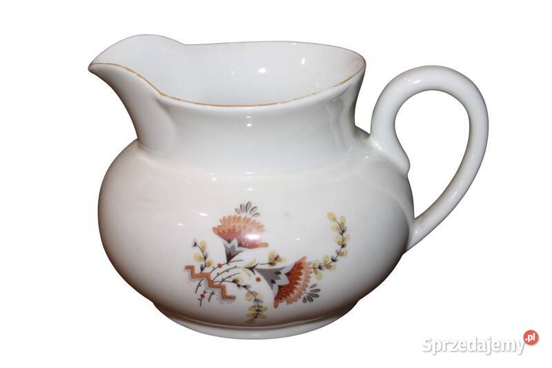 Porcelanowy dzbanek Porsgrunds Porselnsfabrik Porcelana i szkło Szczecin