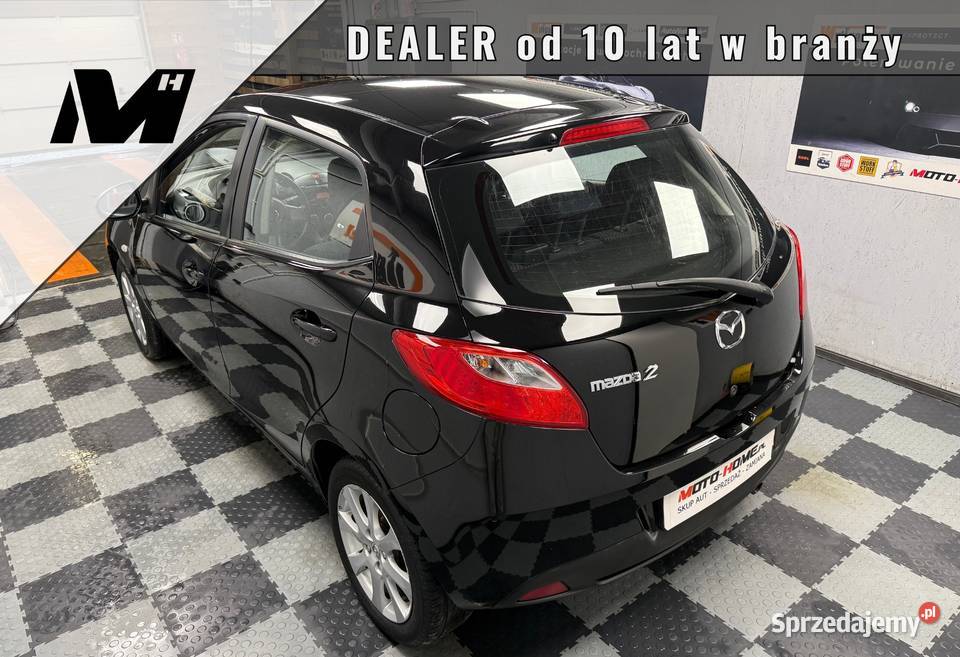 Mazda 2 6L100 5dzwi 13 Benzyna klimatyzacja wielofunkcyjna kierownica 2 Poznań