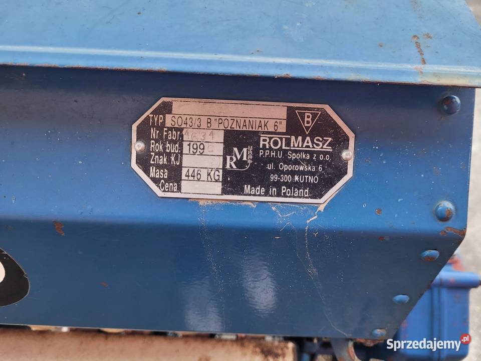 Siewnik Poznaniak 27M ROLMASZ Drobny Wysiew mazowieckie Budziska