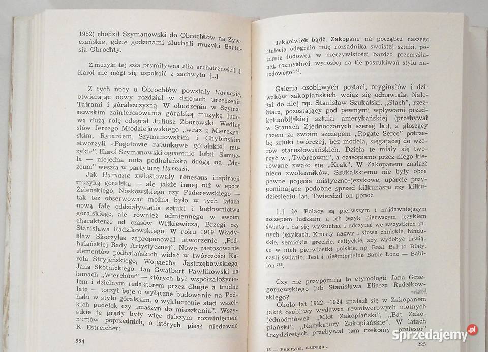 MŁ Reychman Peleryna ciupaga i znak tajemny Kultura i Rozrywka Warszawa