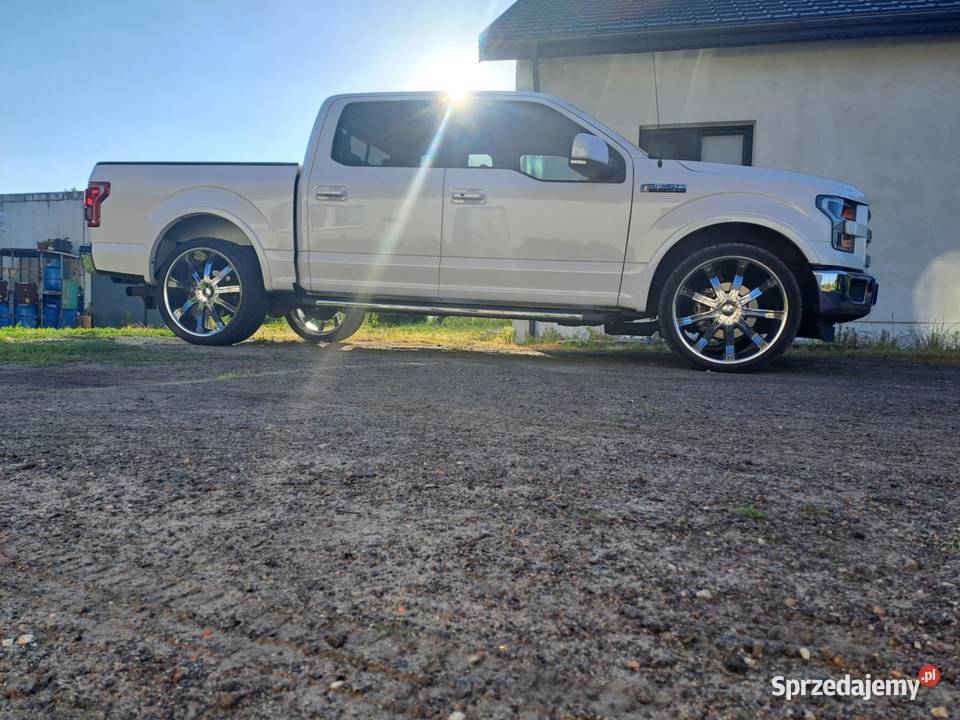 Ford F 150 Lariat Biała Perłą Bezwypadkowy