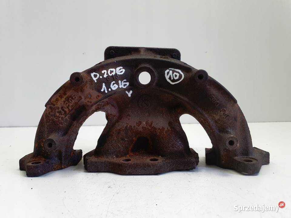 KOLEKTOR WYDECHOWY Peugeot 206 16 16V NFU 109 lubelskie Rudka