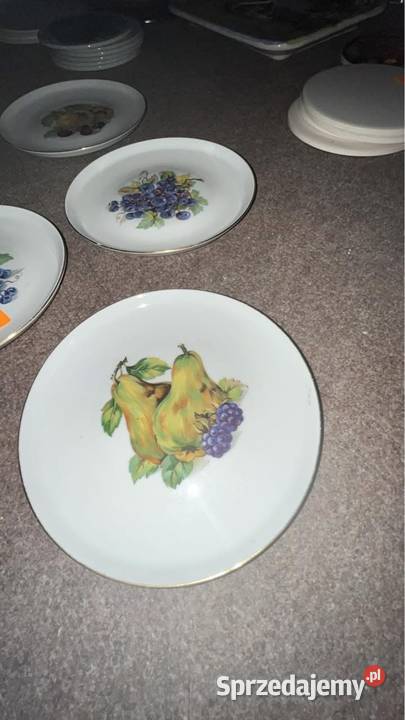 6 Talerzyki deserowe CP Colditz Gdańsk sprzedam
