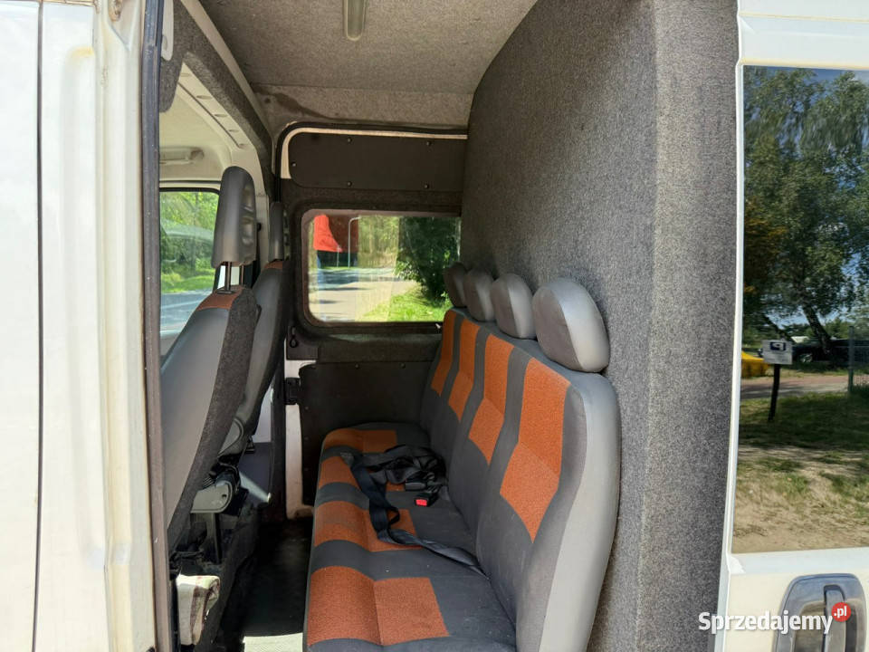 Fiat Ducato 23 120 BRYGADÓWKA 7osób Klima elektryczne lusterka Przeźmierowo