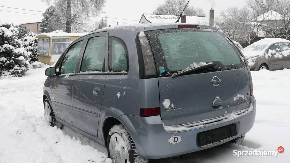Opel Meriva 16 Benzyna 2008rSprowadzony Meriva Motoryzacja sprzedam