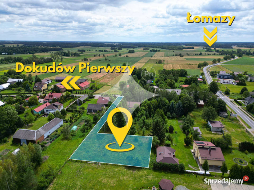 Pod dom wśród natury Dubów 1556 m lubelskie