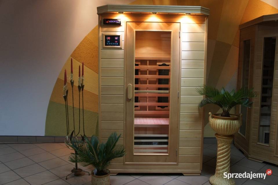 Sauna Infrared Verona promienniki kwarcowe 2 Ruda Śląska