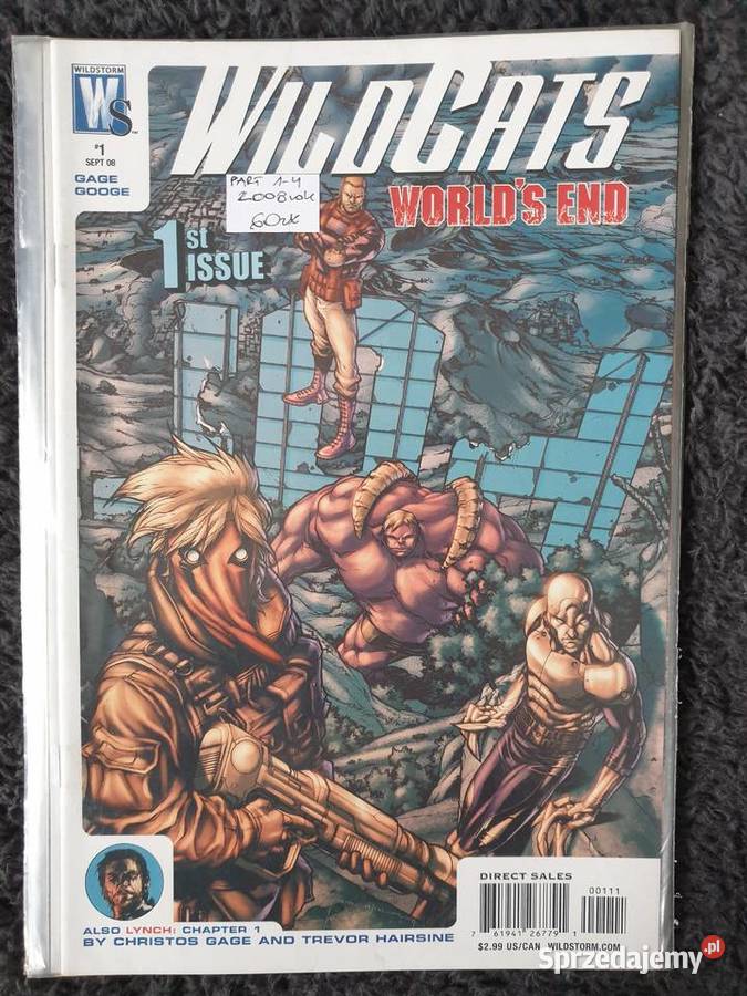 Wild CATS 4 komiksy Wildstorm USA Komiksy Gdynia