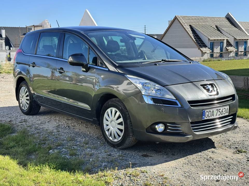 Peugeot 5008 16HDi 2011 281000km pomorskie Pruszcz Gdański