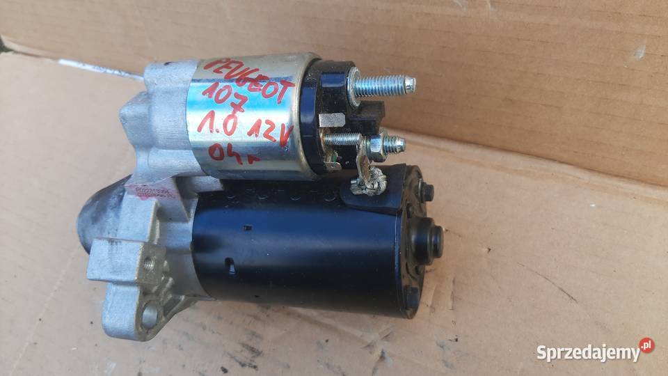 rozrusznik 10 peugeot 107 toyota aygo I Citroen Dębno