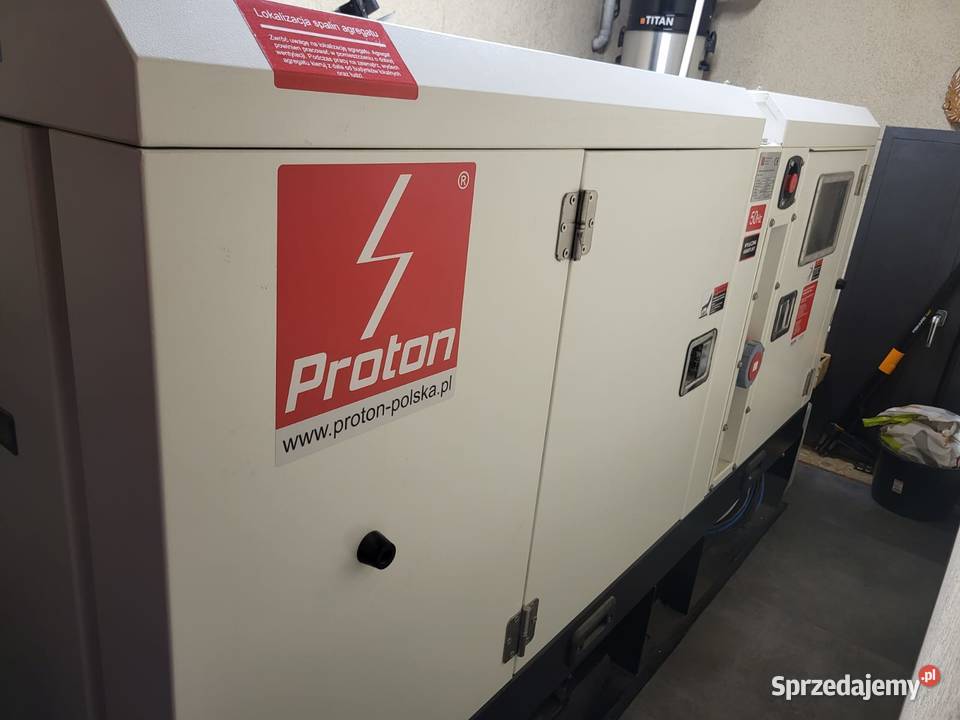 agregat prądotwórczy Proton 30kW Brzeszcze sprzedam