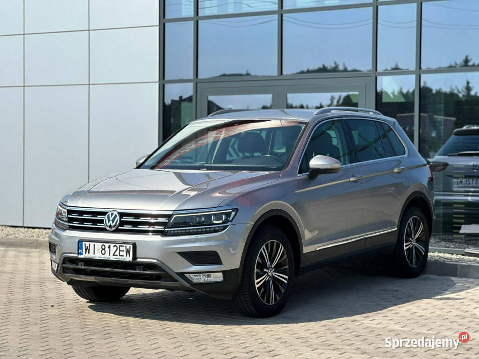 Volkswagen Tiguan 8xAlu SalonPL TopLED Virtual benzyna Kąty Opolskie