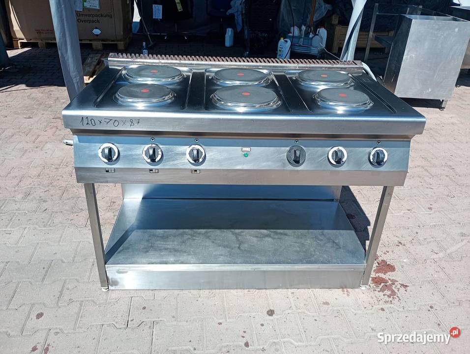 Kuchnia elektryczna 6palnikowa Kromet 700KE6T na Wrocław