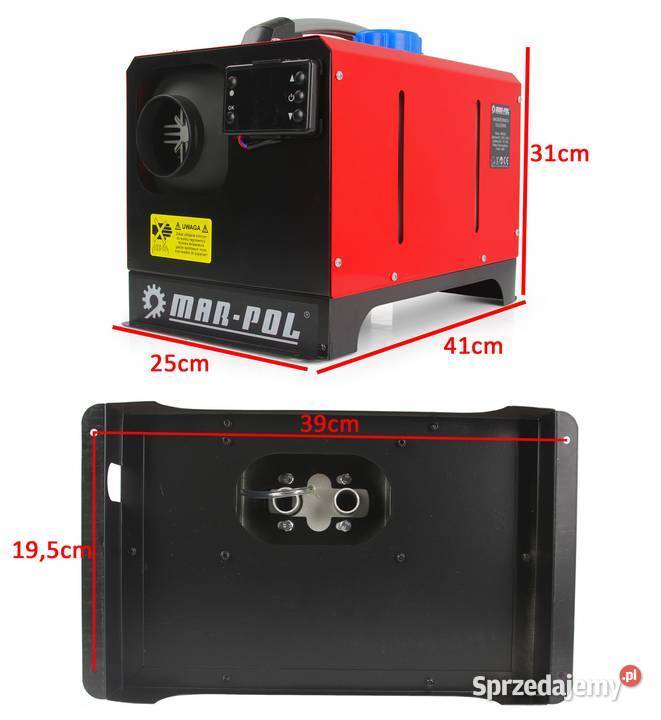 NAGRZEWNICA SPALINOWA DMUCHAWA OLEJOWA WEBASTO mazowieckie Ostrołęka