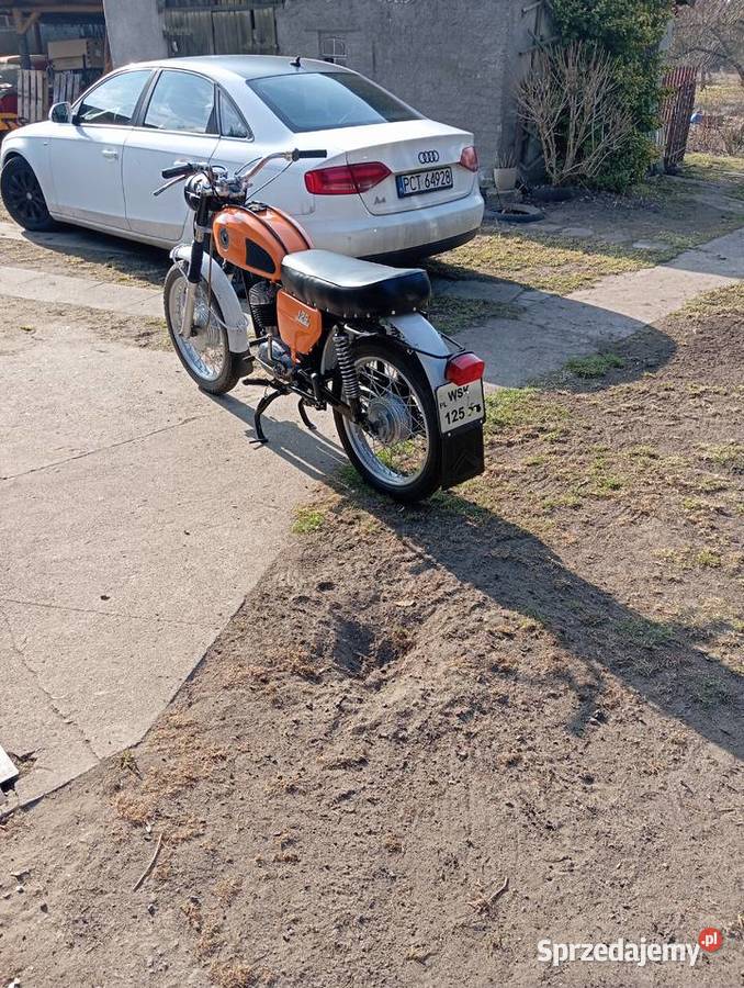 WSK 125 kos remoncie wielkopolskie Trzcianka